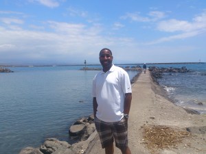 Shun P. savoring the peace of mind that he found.