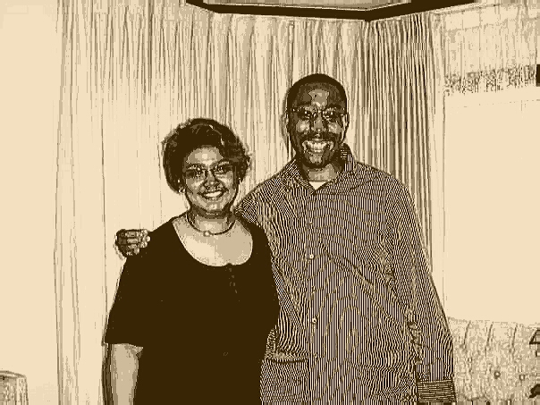 Me and one of my most admired cousins... Mae!