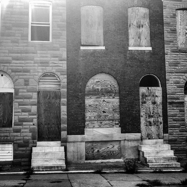 A portrait of desolation