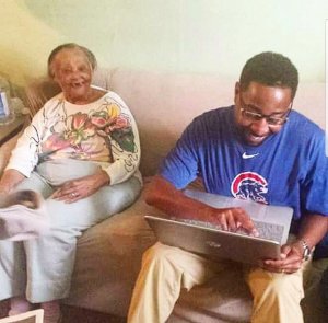 Laughing from the pit of our soul.